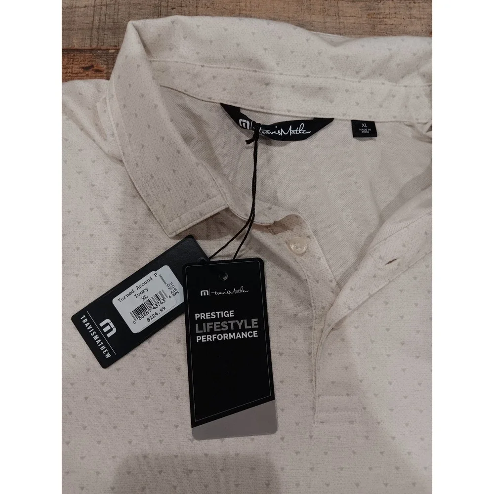 Travis Mathew NWT TX A&M Logo Polo Shirt Men's XL Golf  College Football 2492 - Picture 3 of 11